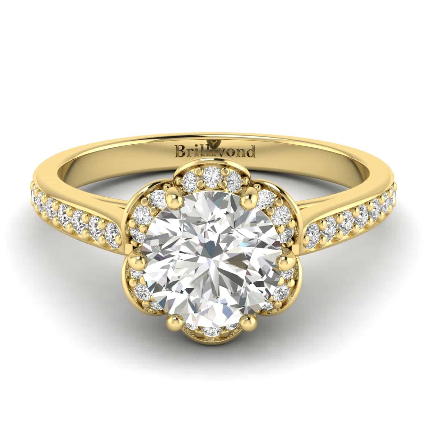 Rosebud Engagement Rings
