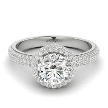 Engagement ring metal - white gold