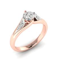 Vintage Diamond Engagement Ring Sutherland in Rose Gold 