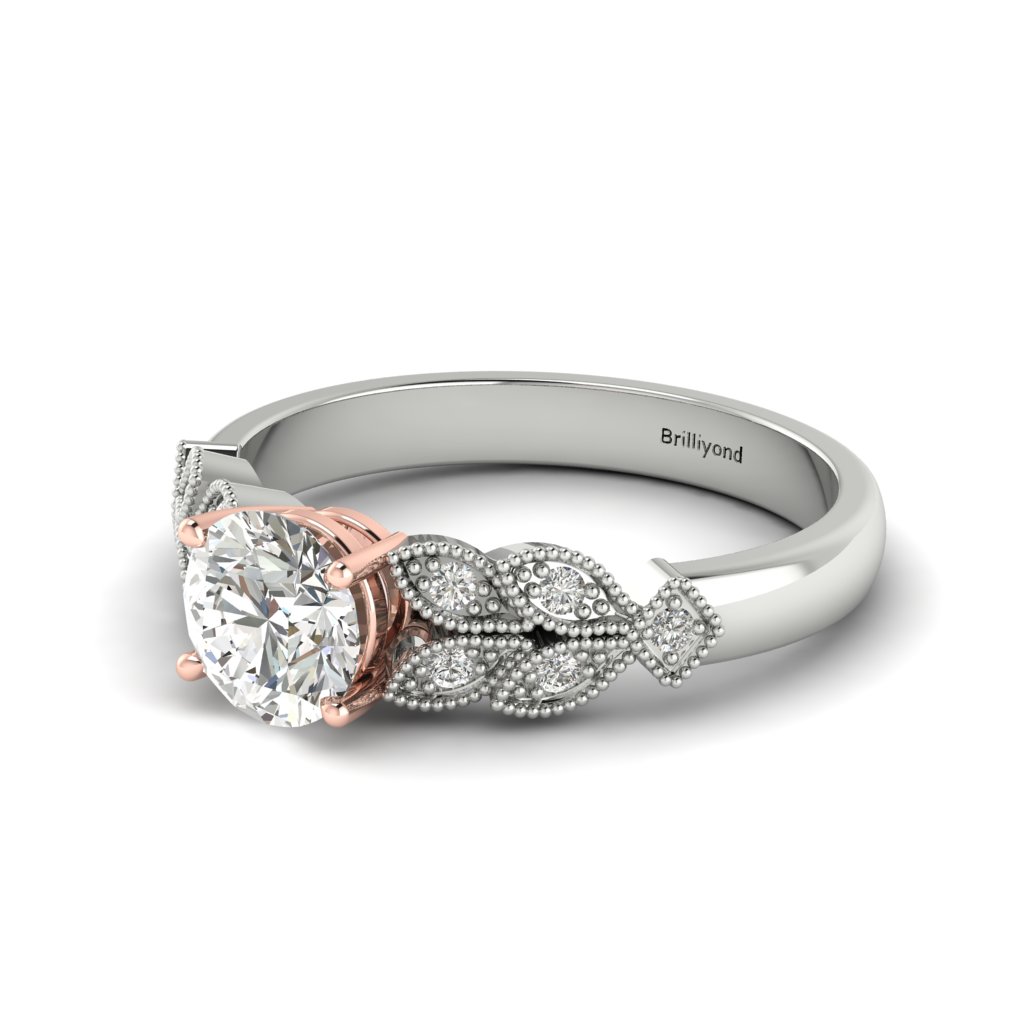 Corsage Engagement Rings