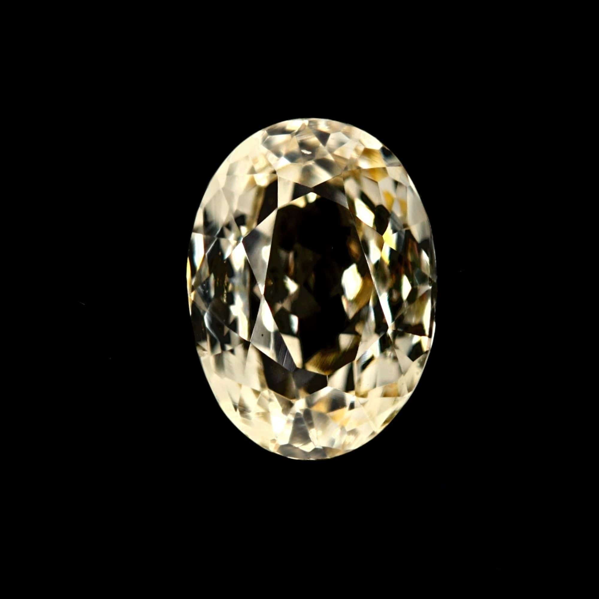 Yellow Sapphire 1.0ct (6.78X4.97X3.51mm)