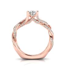 Designer Engagement Ring Florenzia Rose Gold