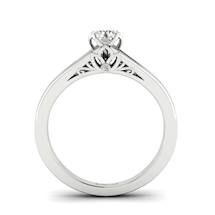 Designer Engagement Ring Blazingstar White Gold
