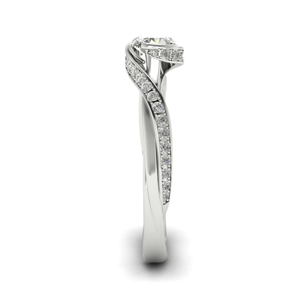 Designer Engagement Ring Nolana Platinum