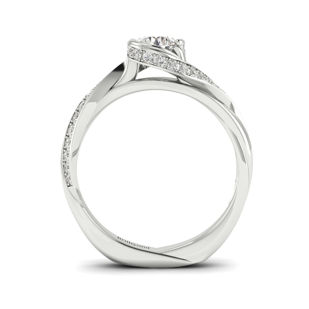 Designer Engagement Ring Nolana Platinum