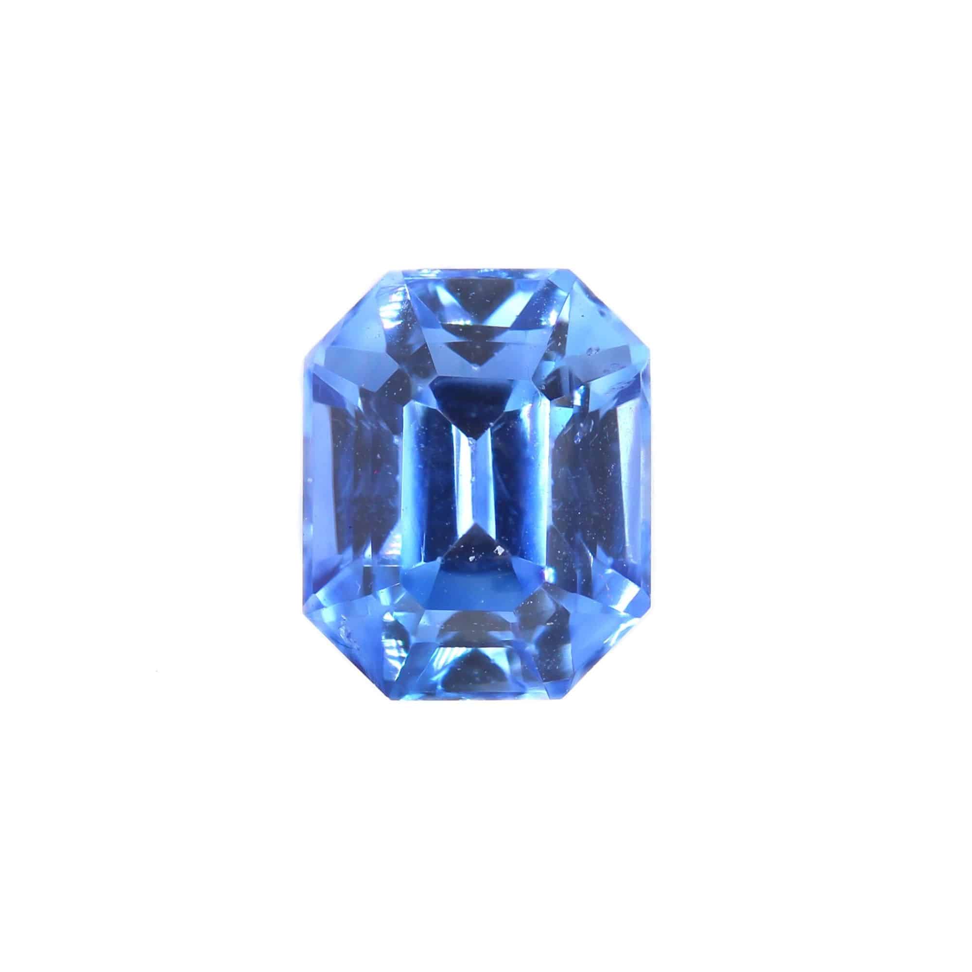 Natural Cornflower Blue Sapphire 1.7ct (6.90X5.55X4.69mm)