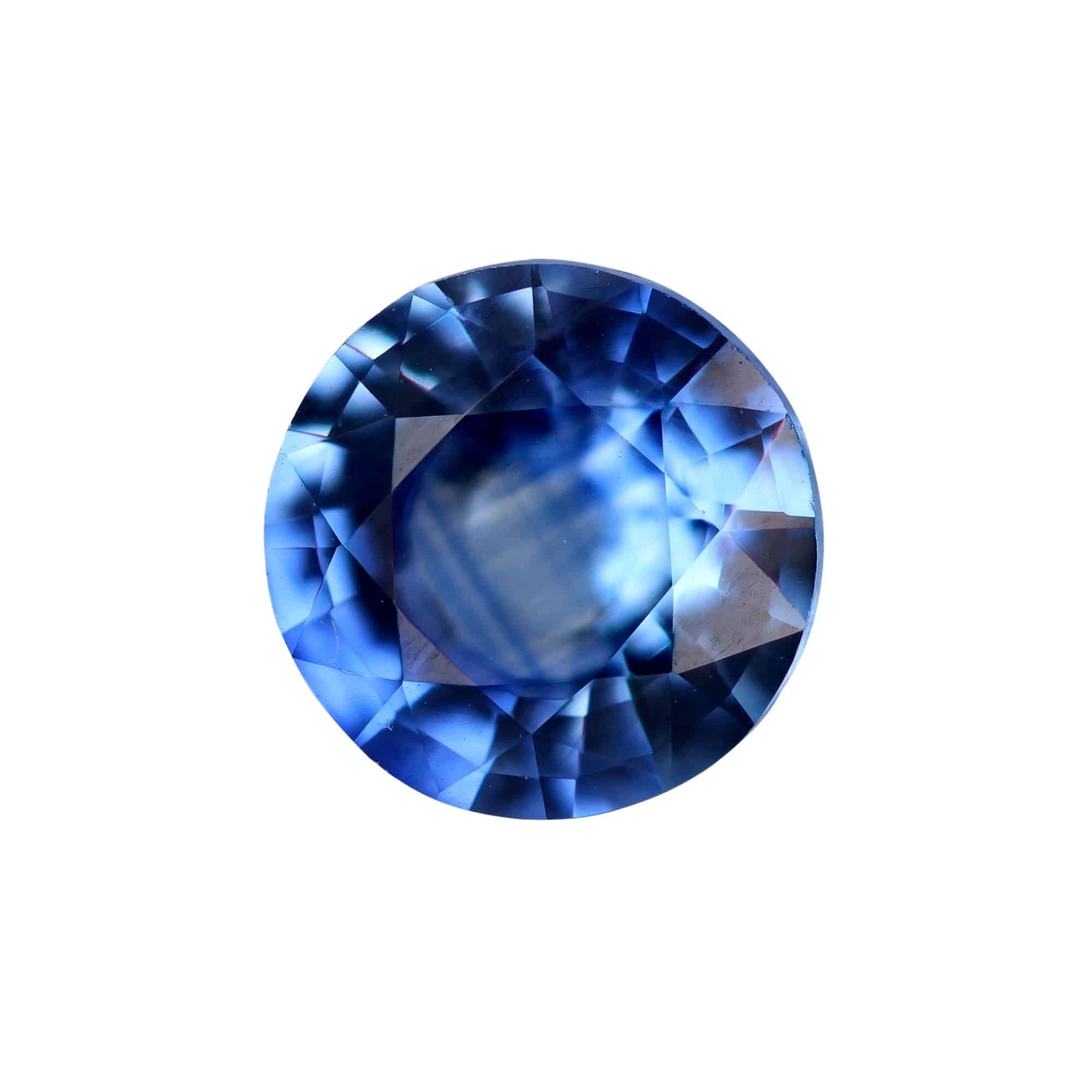 Natural Cornflower Blue Sapphire 1.2ct (6.59X6.58X3.62mm)