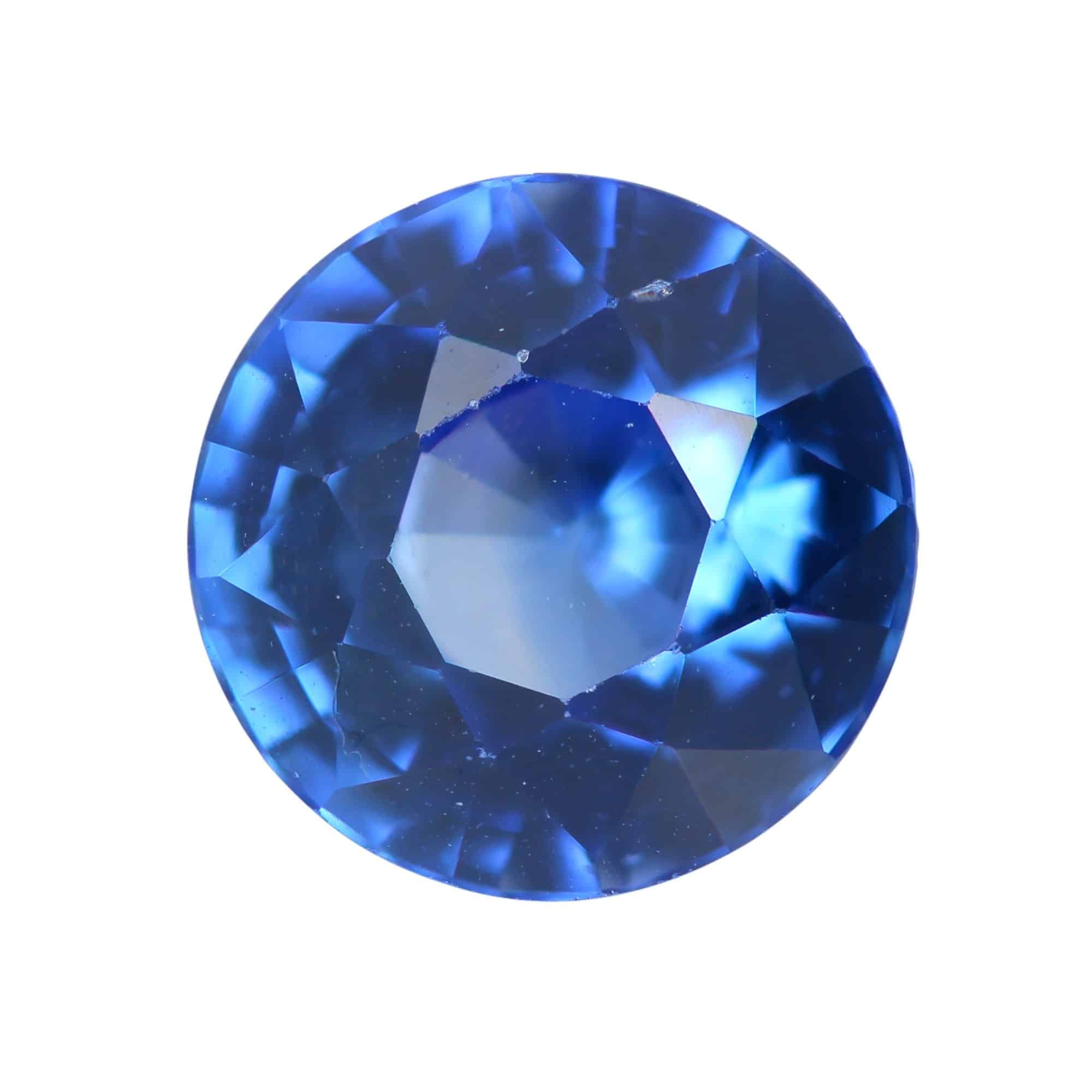 Natural Cornflower Blue Sapphire 1.9ct (6.95X6.93X4.92mm)