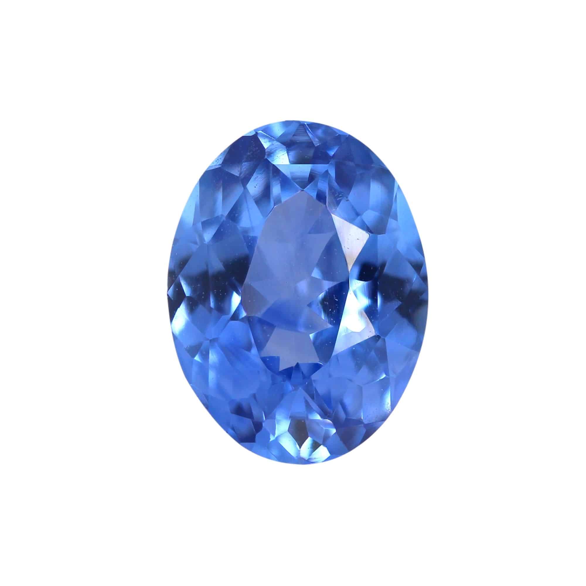 Natural Cornflower Blue Sapphire 1.4ct (7.90X6.01X3.75mm)
