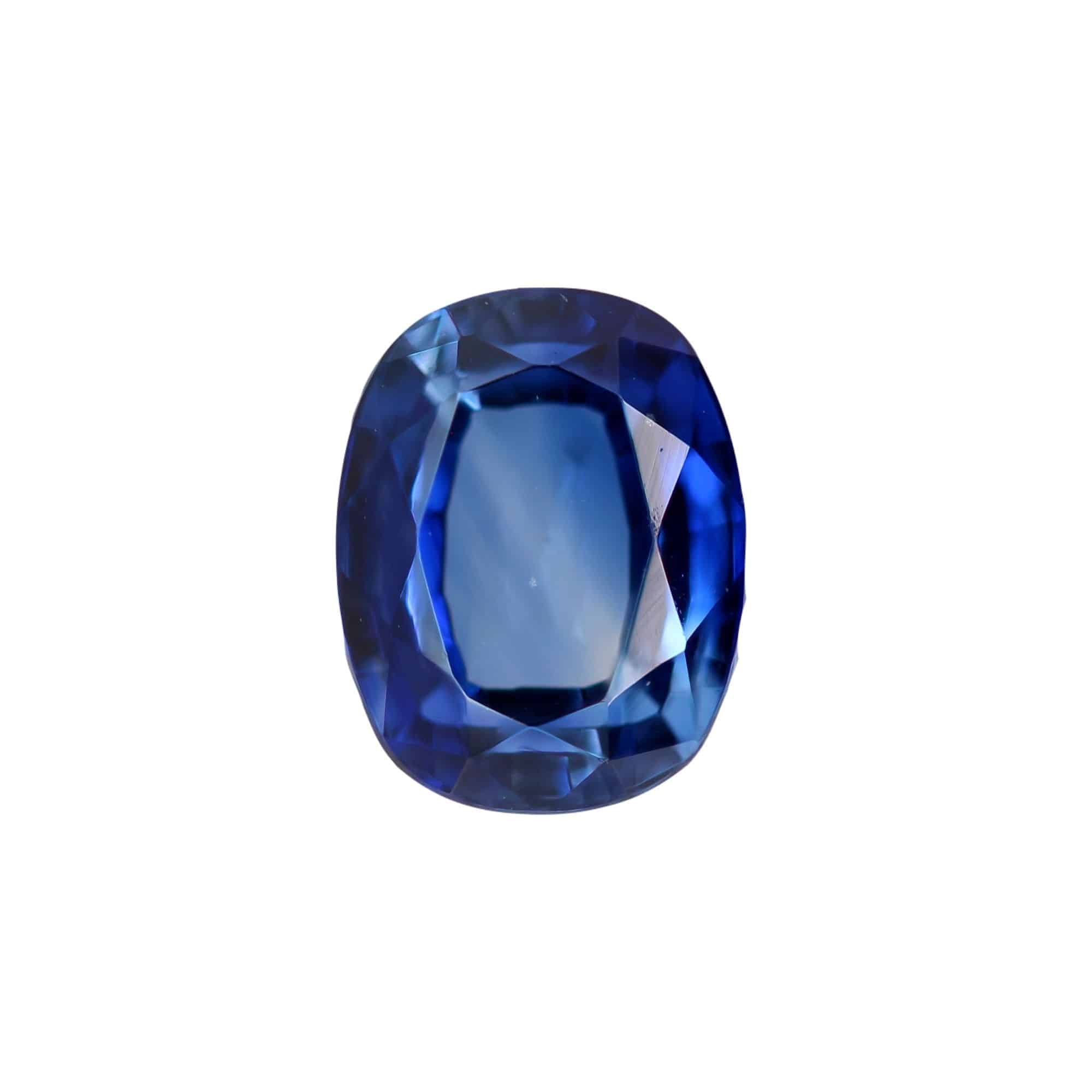 Natural Cornflower Blue Sapphire 0.7ct (5.61X4.44X2.91mm)
