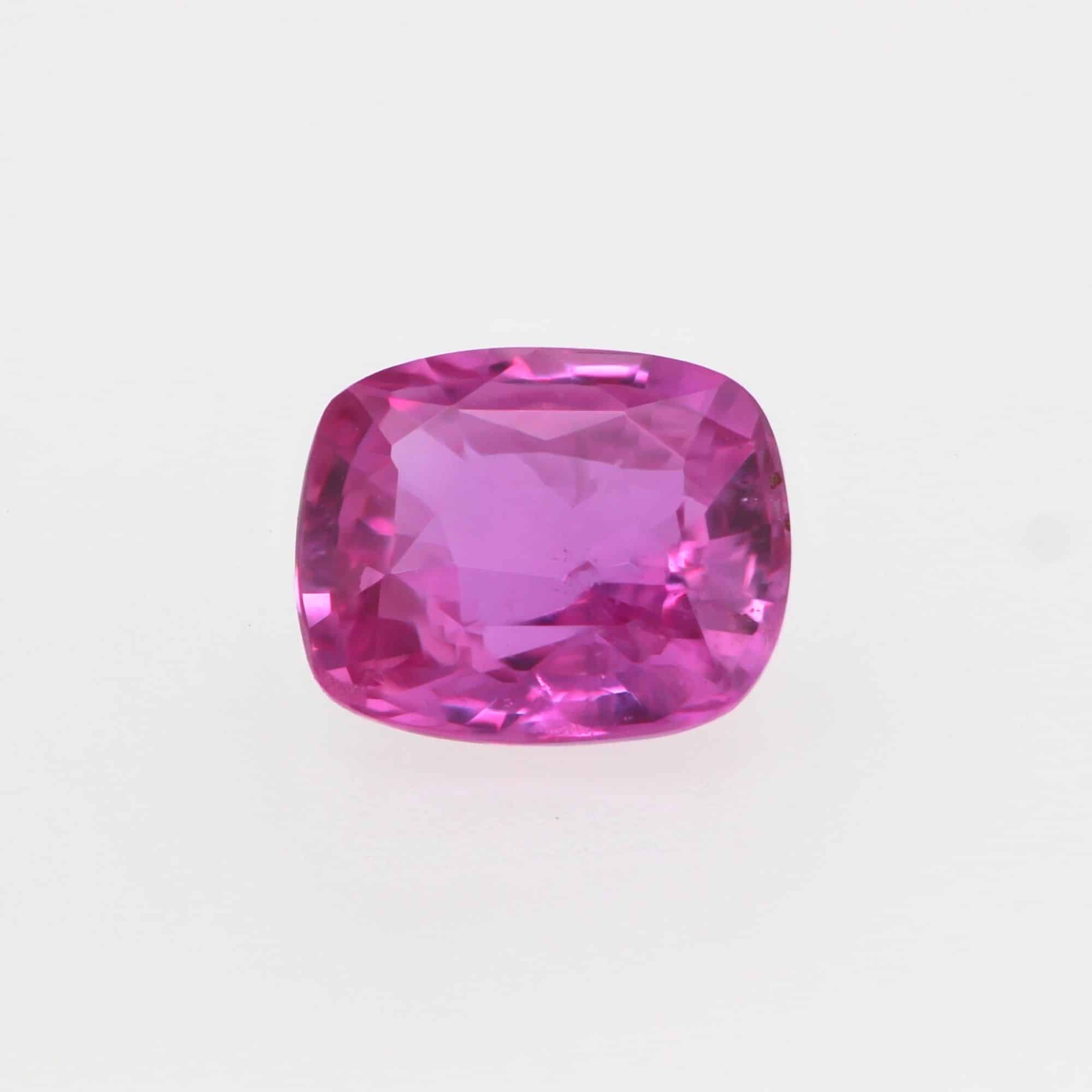 Natural Pink Sapphire 1.0ct (6.26x5.14x3.31mm) 