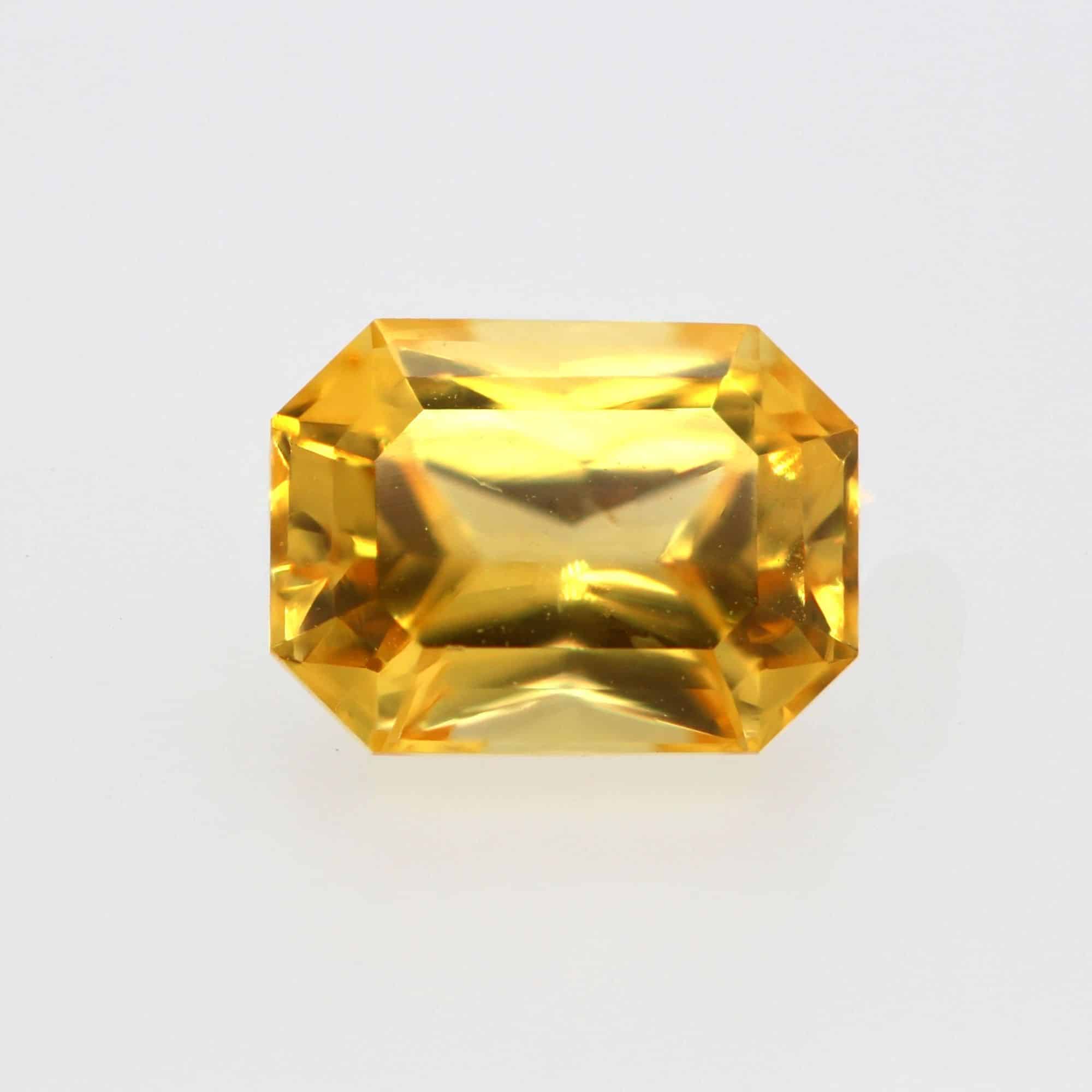 Natural Yellow Sapphire 1.5ct (7.14x5.35x4.08mm)