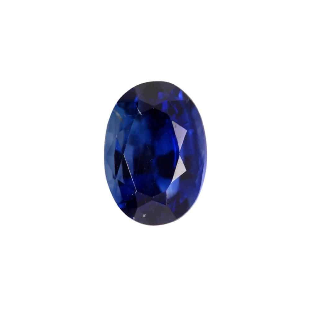 Natural Blue Sapphire 0.9 carat (5.96x4.24x3.94mm)