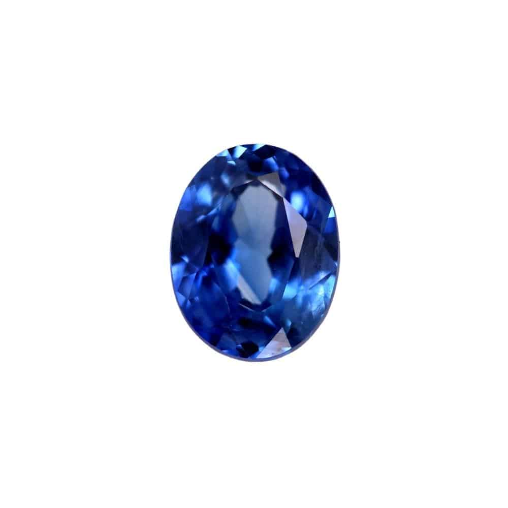 Natural Blue Sapphire 0.6 carat (5.88x4.61 x2.69mm)