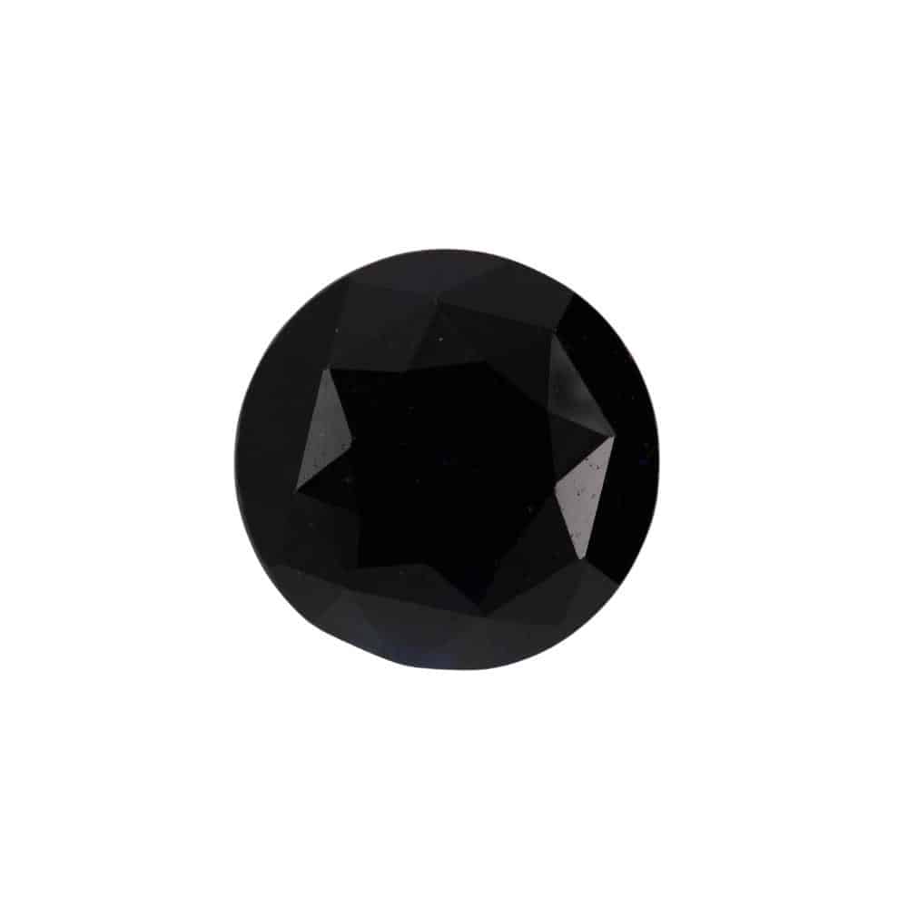 Natural Black Sapphire 1.8 carat (6.90x6.89x4.94mm)