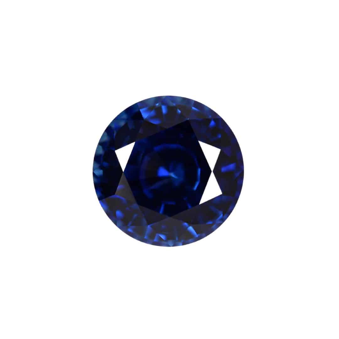 Natural Royal Blue Sapphire 0.9 carat (5.49x5.48x3.9mm)