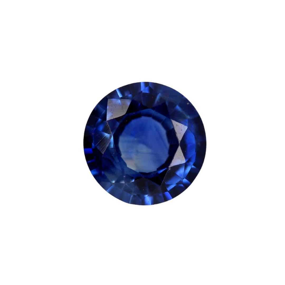 Natural Royal Blue Sapphire 0.8 Carat (5.74x5.74x3.06mm) 