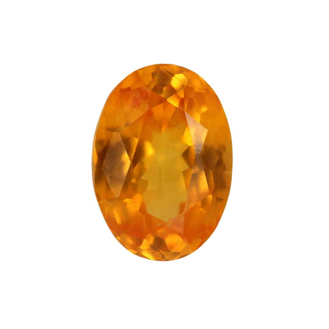 Natural Golden Yellow Sapphire 1.3 Carat (7.79x5.56x3.73mm)