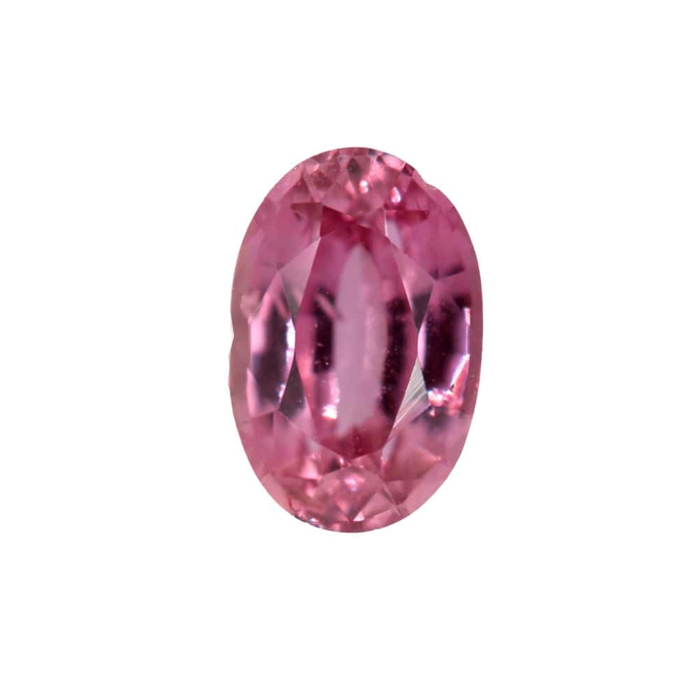 Un-Heated Pink Sapphire 0.9ct (6.76x4.43x3.30mm)
