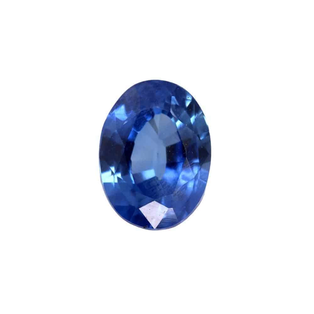  Cornflower blue sapphire  1.010ct oval shape gemstone 