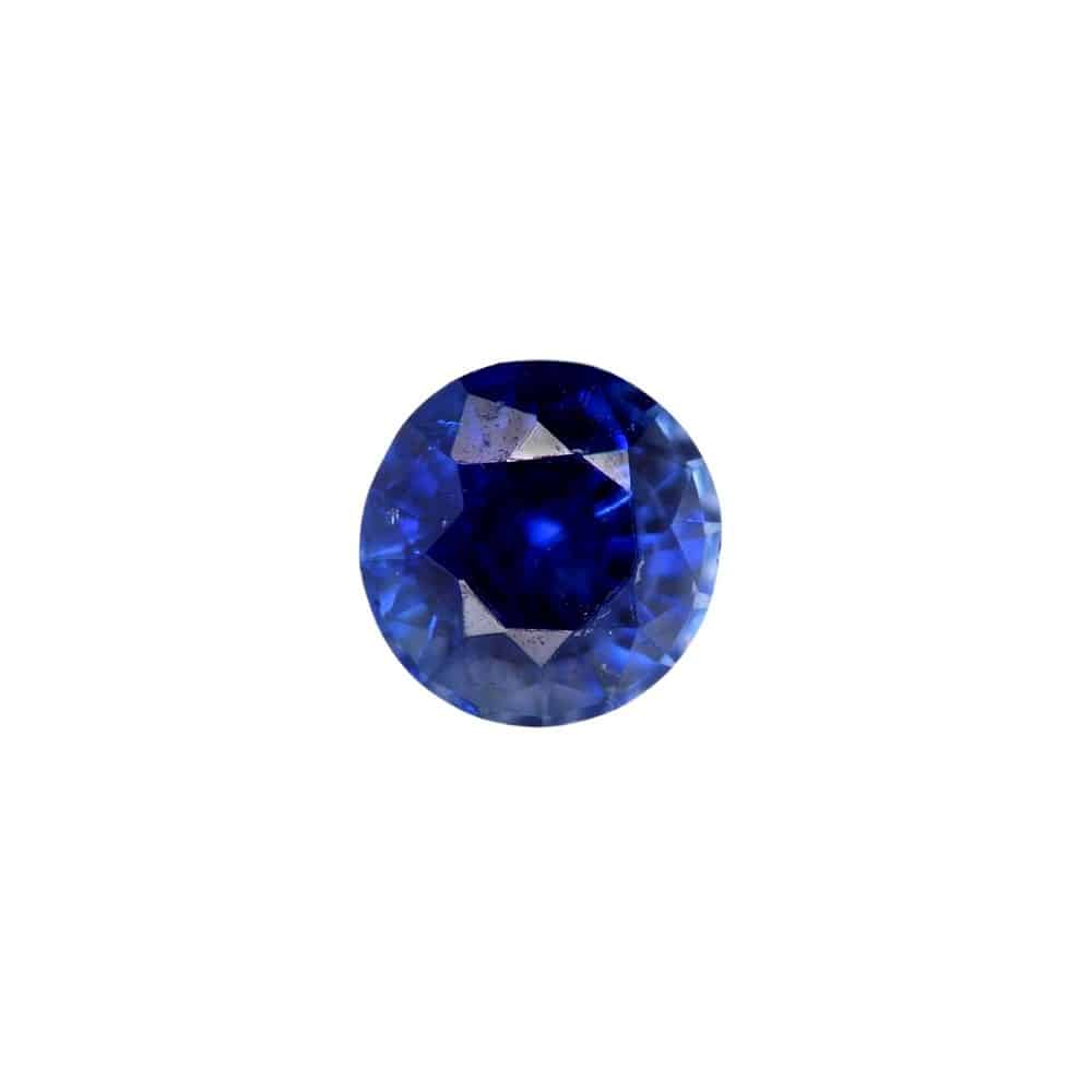 Sapphire Engagement Ring with 0.7ct Stone Art Deco_image2