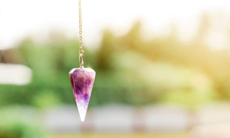 Amethyst Crystal Pendant