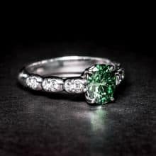 Engagement ring styles - vintage