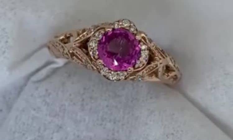 Filigree Engagement Ring Style