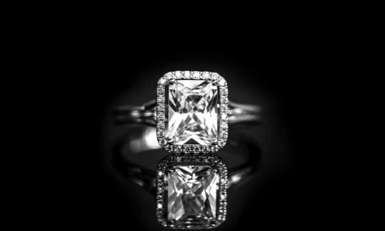 Floating Halo Engagement Ring Style