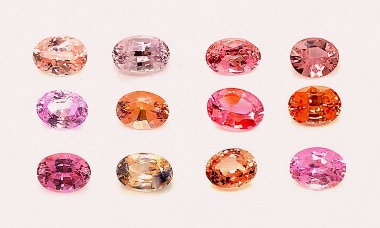 The Many Shades of Padparadscha Sapphires