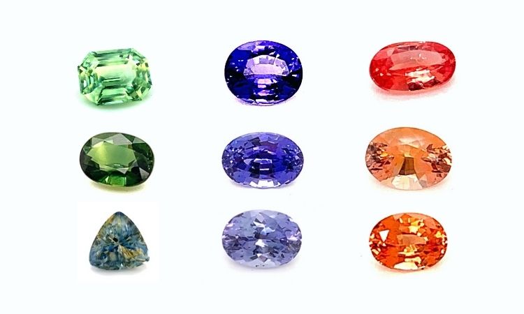 Colours of Sapphires: Range of Sapphires