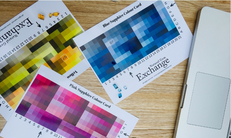 Sapphire Colour Charts
