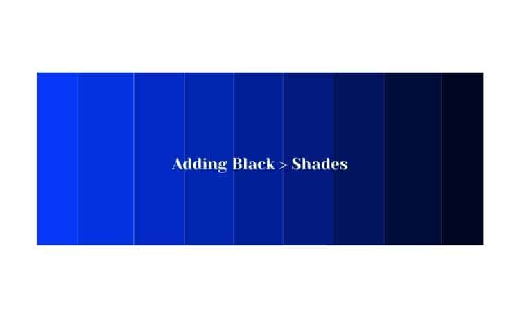 shades of blue